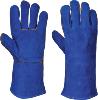 PPE Welding Gauntlet Glove Blue