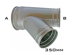 CTV45 - 350mm Clip Branch On Pipe/Reducer