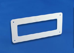 PL100 - FDWP - Flat Channel Wall Plate