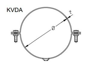 KVDA - Split Ring with Hole