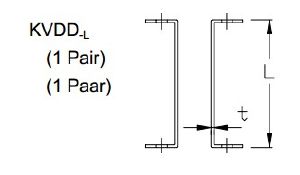 KVDD1 Wall Bracket KVDD1 Wall Bracket