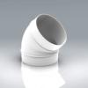 PL100-RDB45 -  45° Elbow Bend 100mm dia