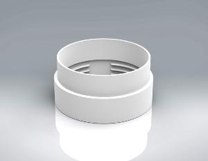 PL100-RDHC - Threaded Hose Connector 100mm dia