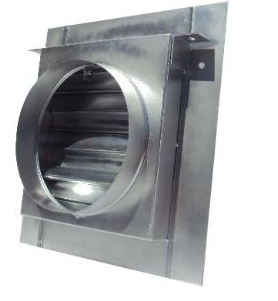 BFD/PF - Circular Fire Damper with Plasterboard Frame