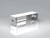 PL100- FDADP - Rectangular Airbrick Adaptor/Grille 110 x 54mm