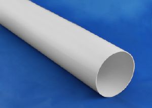 PL100 - RD  Round Rigid Pipe 500mm long - CLEARANCE