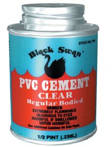 PL - Black Swan Solvent Weld Glue Heavy Body